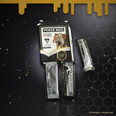 Power Rock royal honey pack UK – sealed box and royal honey sachets