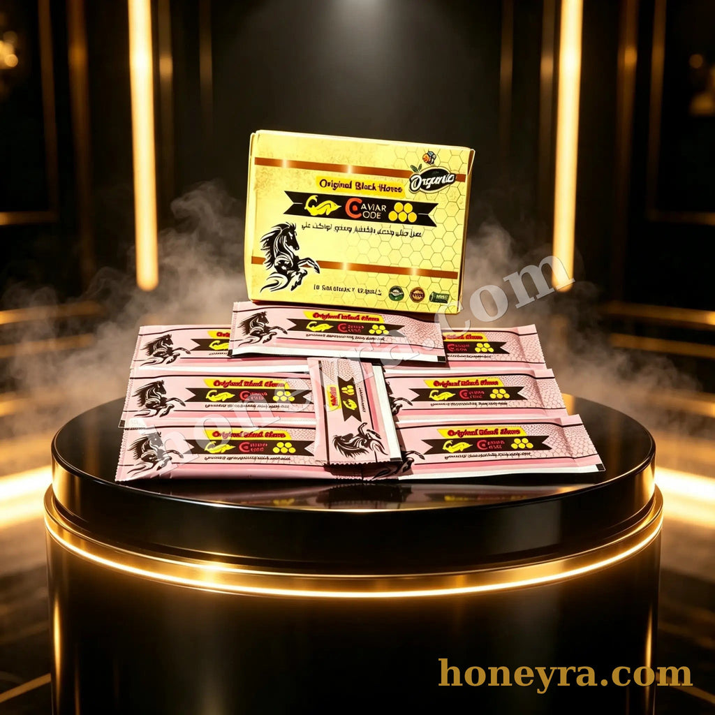 Black Horse Original royal honey sachets box – Honeyra UK