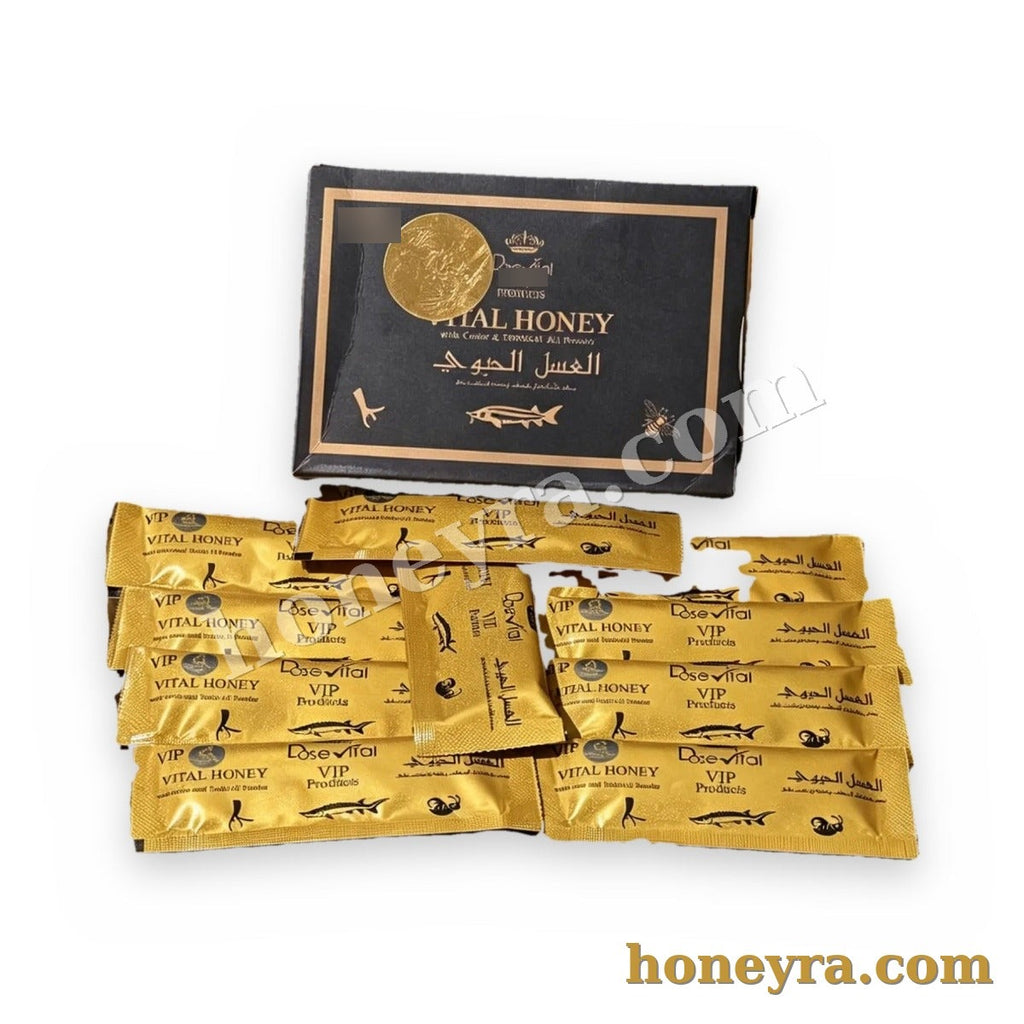 Vital Honey royal honey sachets box – Honeyra